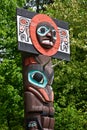 Totem Pole Royalty Free Stock Photo