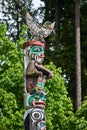 Totem Pole Royalty Free Stock Photo
