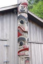 Totem pole Royalty Free Stock Photo