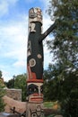 Totem pole Canada pavilion showcase of nations at Epcot