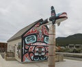 Totem Pole in Carcross, Yukon Territory