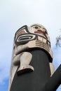 Totem pole Canada pavilion showcase of nations at Epcot