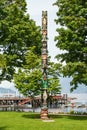 Totem pole in Horseshoe Bay in West Vancouver.