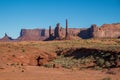 Totem Pole in Monument Valley Royalty Free Stock Photo