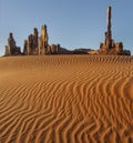 The Totem Pole, Monument Valley Royalty Free Stock Photo