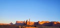 Totem Pole mountain peak in Monument Valley Navajo Tribal Park, Utah