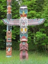 Totem Pole Royalty Free Stock Photo