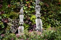 Totem Pole in Singapure Sky Forest Garden