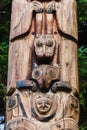 Totem Pole Royalty Free Stock Photo