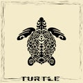 Totem Pole - Turtle