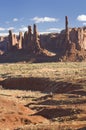 Totem Pole and Yei Bei Chei formations, Monument Valley, Arizona