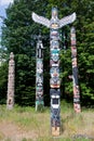 Totem Poles in Stanley Park