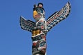 Totem Poles in Stanley Park, Vancouver, Canada