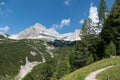 Totes gebirge mountains in alps in austria Royalty Free Stock Photo