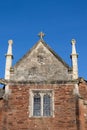 Totnes, Devon, UK - January 16. View of St Marys Church exterior in Totnes, Devon on January 16, 2024