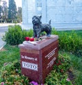 Toto Memorial In Hollywood Forever Cemetery - Garden of Legends Royalty Free Stock Photo