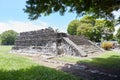 The Totonac ruins of Cempoala, Veracruz, Mexico, once visited by Hernan Cortes Royalty Free Stock Photo