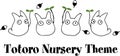 Totoro nursery theme vector Royalty Free Stock Photo