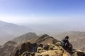 Toubkal national park, the peak whit 4,167m is the highest in the Atlas mountains and North Africa