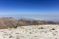 Toubkal national park, the peak whit 4,167m is the highest in the Atlas mountains and North Africa