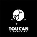 Toucan shilouette logo