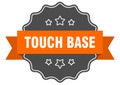 touch base label