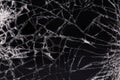 Touch screen crack of mobile phone