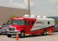 The touch-a-truck event at christiansburg in the summertime