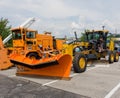 The touch-a-truck event at christiansburg in the summertime