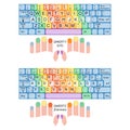 Touch typing schematic chart