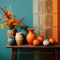 Touched by Earth: Rustic Pottery in Vibrant Hues
