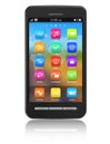 Touchscreen smartphone