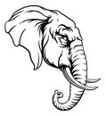 Republican Elephant Election Political Party Icon Royalty Free Stock Photo