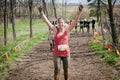 Tough Mudder: I Win Royalty Free Stock Photo