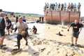 Tough Mudder: Racers at the Walk the Plank