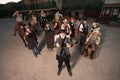 Tough Old West Posse Royalty Free Stock Photo
