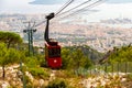 Toulon city and coastline from Faron mountain Royalty Free Stock Photo