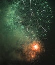 Toulon (France): fireworks