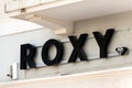 ROXY logo on ROXY store