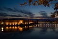 Toulouse and Garonne Royalty Free Stock Photo