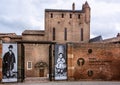 Toulouse Lautrec Museum exterior in Albi, France