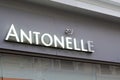 Antonelle logo brand and sign text front wall facade store fashion trend clothes shop