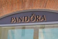 Pandora sign logo store Danish brand text shop jewelry chain luxury jewel fashion