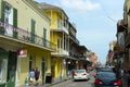 Toulouse Street in French Quarter, New Orleans Royalty Free Stock Photo