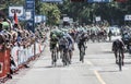 Tour of Alberta bike race Royalty Free Stock Photo