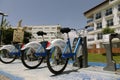 Turkey.Manavgat-June 2018. Tour bike rental. Bike rental serving the parks located in the coastal areas.