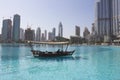 Tour boat Burj Khalifa Lake