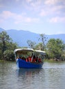 Tour boat in Kerkini lake ,Greece