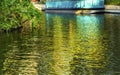 Tour Boat Sidewalk Reflection River Walk San Antonio Texas Royalty Free Stock Photo