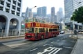 Tour Bus, Hong Kong Royalty Free Stock Photo